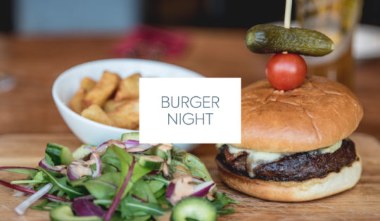 Tuesday Burger Night Tale of Two Image